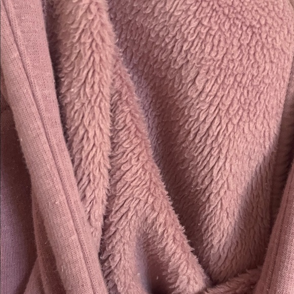 Athleta Mauve Hoodie size M with hood and draw string - Picture 8 of 9